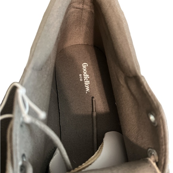 Mens size 11 Goodfellow &Co gray casual ankle high sneakers - Picture 5 of 5